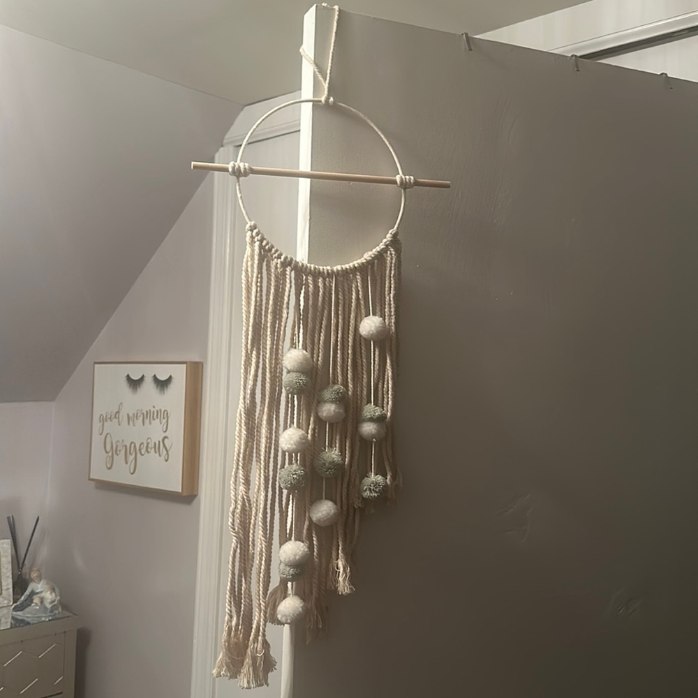 Kids Dream Catcher - Tan, Gray, White